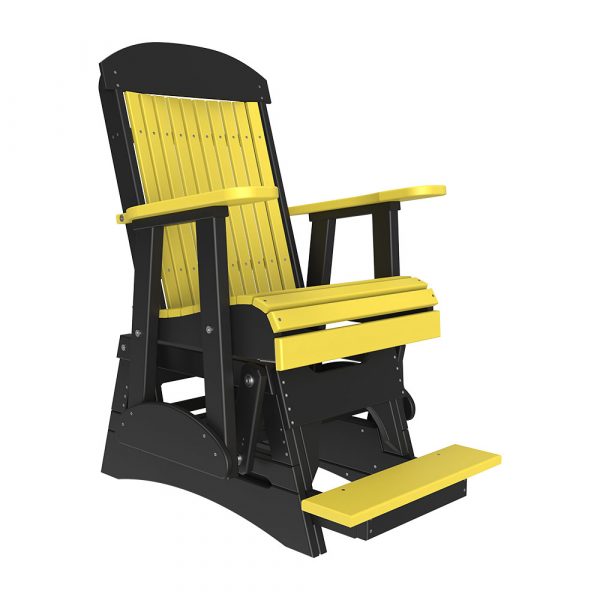 LuxCraft 2′ Classic Balcony Glider Chair