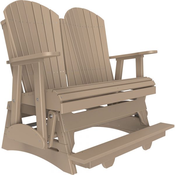 LuxCraft 4' Adirondack Balcony Glider Chair