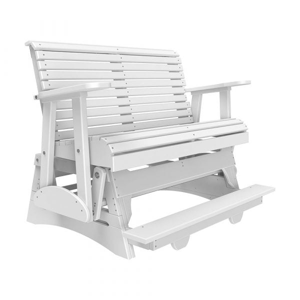 LuxCraft 4' Plain Balcony Glider Chair
