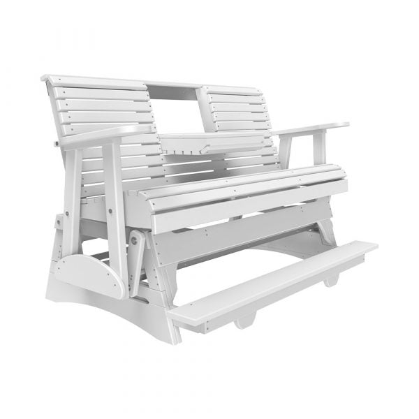 LuxCraft 5' Plain Balcony Glider Chair