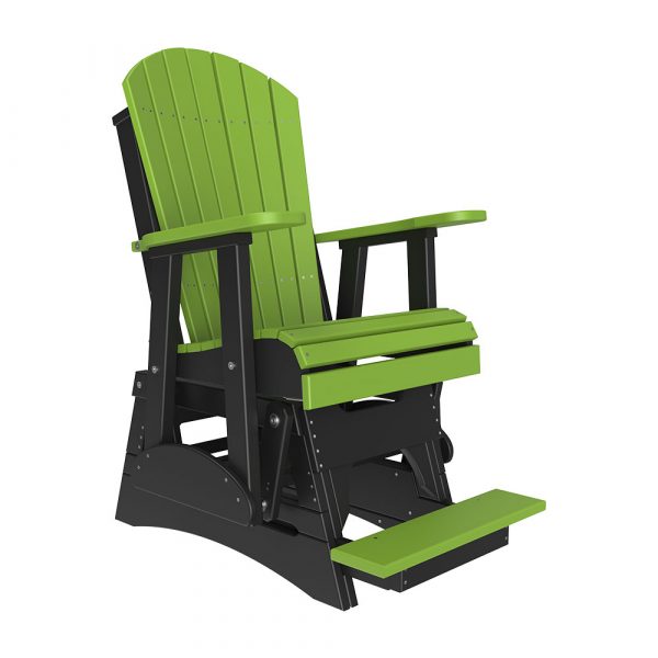 LuxCraft 2′ Adirondack Balcony Glider Chair