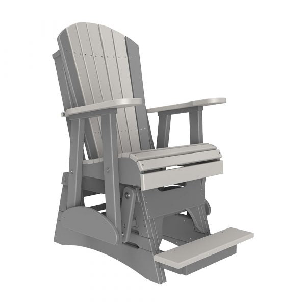 LuxCraft 2′ Adirondack Balcony Glider Chair