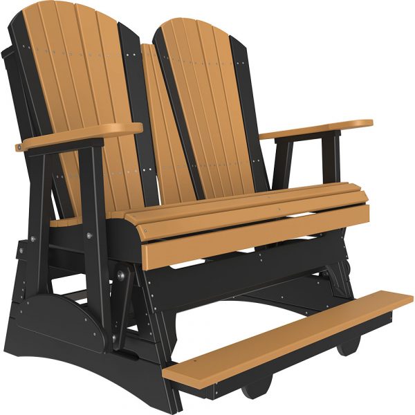 LuxCraft 4' Adirondack Balcony Glider Chair