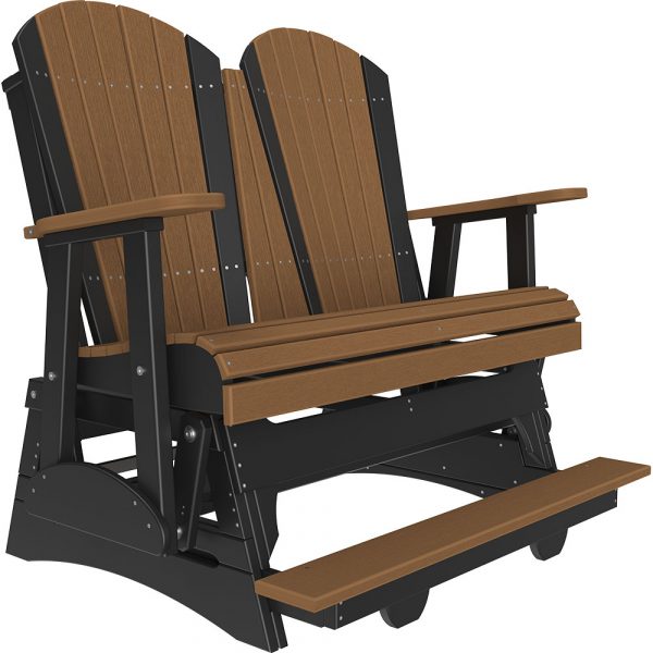 LuxCraft 4' Adirondack Balcony Glider Chair
