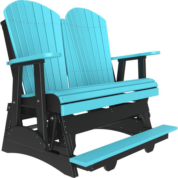 LuxCraft 4' Adirondack Balcony Glider Chair